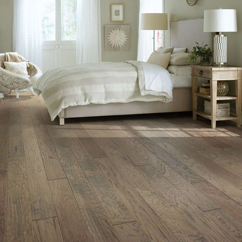 Shaw Repel Pebble Hill Hickory Engineered Hardwood Flooring Shearling 5 8855